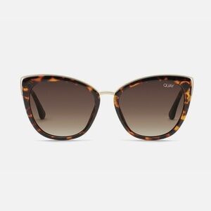 Quay Australia Honey Tortoise Cat-Eye Sunglasses NWOT
